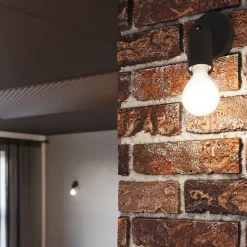 Applique en acier 1 lampes 8x8x14cm Sollux