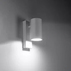 Applique en acier 1 lampes 6x10x15cm Sollux