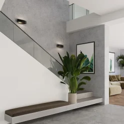 Applique en acier 1 lampes 12x30x12cm Sollux