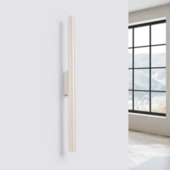 Applique en acier 2 lampes 2.5x5x50cm Sollux