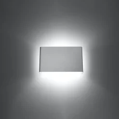 Applique en acier 2 lampes 25x7x15cm Sollux