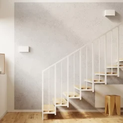 Applique en acier 2 lampes 25x7x15cm Sollux