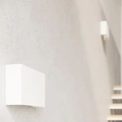 Applique en acier 2 lampes 25x7x15cm Sollux