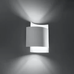 Applique en acier 1 lampes 22x11x23cm Sollux