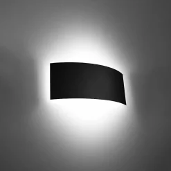 Applique en acier 2 lampes 34x8x14cm Sollux