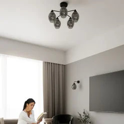 Applique en acier 1 lampes 25x15x29cm Sollux