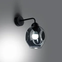 Applique en acier 1 lampes 25x15x29cm Sollux