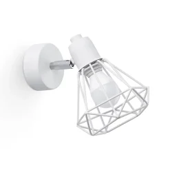 Applique en acier 1 lampes 18x15x18cm Sollux