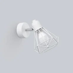 Applique en acier 1 lampes 18x15x18cm Sollux