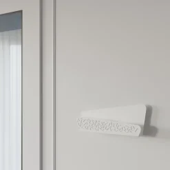 Applique en acier/PVC 2 lampes 40x6x15cm Sollux