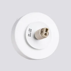 Applique en acier/verre 1 ampoule 3000K - 12x14x12cm Sollux