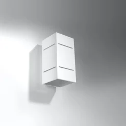 Applique en aluminium 1 ampoule 4000K - 10x12x20cm Sollux