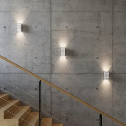 Applique en aluminium 1 ampoule 4000K - 10x12x20cm Sollux