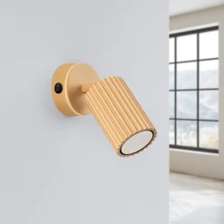 Applique en aluminium 1 ampoule 3000K - 8x8x16cm Sollux