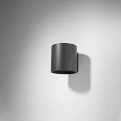 Applique en aluminium 1 ampoule 4000K - 10x12x10cm Sollux