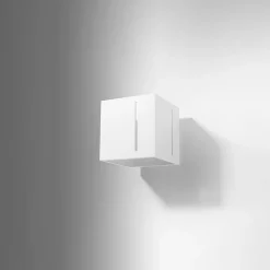 Applique en aluminium 1 ampoule 4000K - 10x12x10cm Sollux