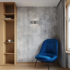 Applique en aluminium 2 ampoules 3000K - 26x12x11cm Sollux