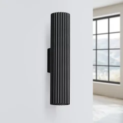 Applique en aluminium 2 ampoules 4000K - 6.5x8.5x30cm Sollux