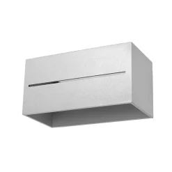 Applique en aluminium 2 ampoules 3000K - 20x12x10cm Sollux