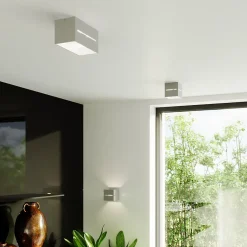 Applique en aluminium 2 ampoules 3000K - 20x12x10cm Sollux