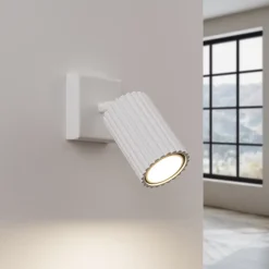 Applique en aluminium 1 ampoule 3000K - 8x16x8cm Sollux