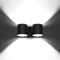 Applique en aluminium 2 ampoules 4000K - 26x12x10cm Sollux