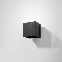 Applique en aluminium 1 ampoule 3000K - 10x12x10cm Sollux