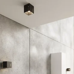 Applique en aluminium 1 ampoule 3000K - 10x12x10cm Sollux