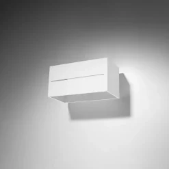 Applique en aluminium 2 ampoules 3000K - 20x12x10cm Sollux