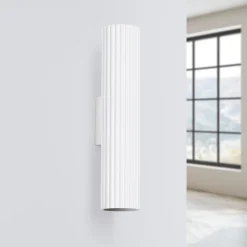 Applique en aluminium 2 ampoules 4000K - 6.5x8.5x30cm Sollux