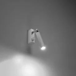 Applique en aluminium 1 ampoule 4000K - 3x10x20cm Sollux