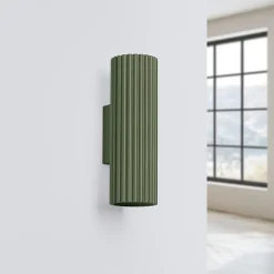 Applique en aluminium 2 ampoules 3000K - 6.5x8.5x20cm Sollux