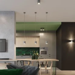 Applique en aluminium 1 ampoule 3000K - 10x12x10cm Sollux