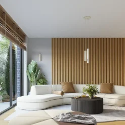 Applique en aluminium 2 ampoules 4000K - 6.5x8.5x30cm Sollux