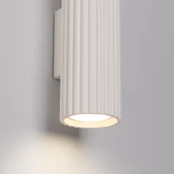 Applique en aluminium 2 ampoules 4000K - 6.5x8.5x30cm Sollux