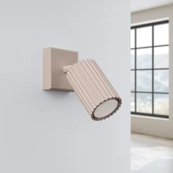 Applique en aluminium 1 lampes 8x16x16cm Sollux