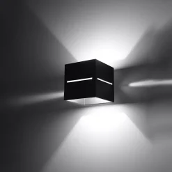 Applique en aluminium 1 lampes 10x12x10cm Sollux