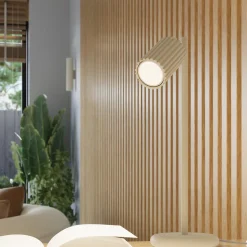 Applique en aluminium 2 lampes 6.5x8.5x30cm Sollux