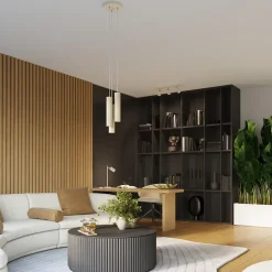 Applique en aluminium 2 lampes 6.5x8.5x30cm Sollux