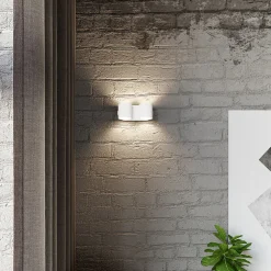 Applique en aluminium 2 lampes 26x12x10cm Sollux