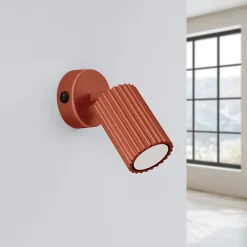 Applique en aluminium 1 lampes 8x8x16cm Sollux