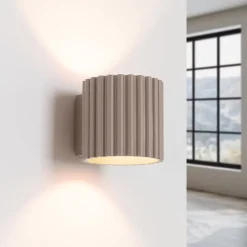 Applique en aluminium 1 lampes 10x12x10cm Sollux