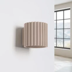 Applique en aluminium 1 lampes 10x12x10cm Sollux