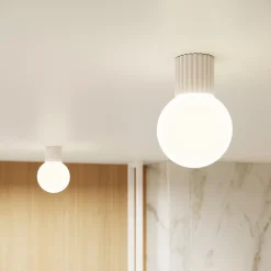 Applique en aluminium/verre 1 lampes 12x17x12cm Sollux