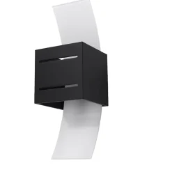 Applique en aluminium/verre 1 lampes 10x12x30cm Sollux