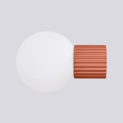 Applique en aluminium/verre 1 lampes 12x17x12cm Sollux