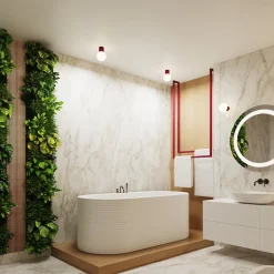 Applique en aluminium/verre 1 lampes 12x17x12cm Sollux