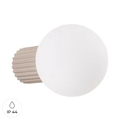 Applique en aluminium/verre 1 lampes 12x17x12cm Sollux