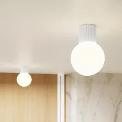 Applique en aluminium/verre 1 lampes 12x17x12cm Sollux