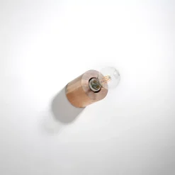 Applique en bois 1 lampes 10x10x10cm Sollux